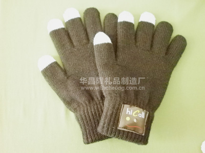 【批發(fā)藍(lán)牙觸屏手套 黑色 接打電話功能針織手套 可打電話的手套】?jī)r(jià)格,廠家,圖片,服飾手套,深圳市龍崗區(qū)坪地華昌隆禮品制造廠-