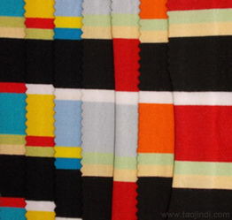 針織條子布 精品男裝t恤面料價格 廠家 圖片