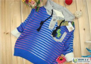 新款春裝小男孩條紋連帽線衫 小中童全棉針織衫_二手設(shè)備轉(zhuǎn)讓_世界工廠網(wǎng)中國產(chǎn)品信息庫